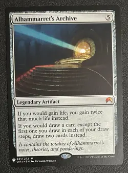 MtG ‘Alhammarret’s Archive’ List-Origins reprint WotC artifact unplayed NM - Image 2