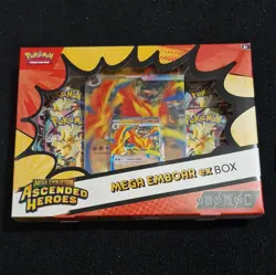 Pokemon TCG Ascended Heroes Mega Feraligatr Emboar EX Box x3 Bundle Sealed - Image 4