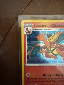 Pokemon TCG Special Delivery Charizard SWSH075 Holo Promo English Stage 2 160 HP - Image 4