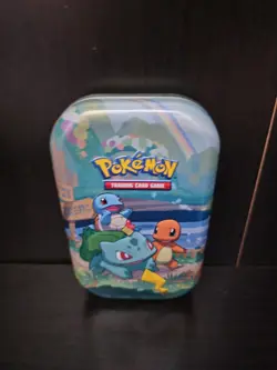 Pokemon TCG Celebrations 25th Anniversary Mini Tin Only Squirtle Bulb Char T8#10 - Image 1