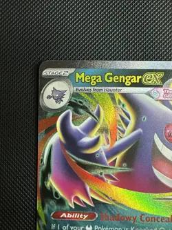 Mega Gengar ex 073 Me: Mega Evolution Promo Holo (stock# E47) - Image 3