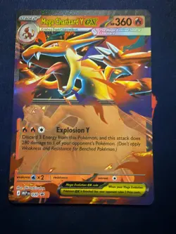 MEGA CHARIZARD Y EX 030 HOLO PROMO ME: MEGA EVOLUTION PROMO POKEMON - Image 1