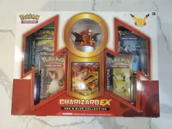 20th Anniversary Pokemon Red and Blue Collection Box Charizard EX - READ DESC - Image 1