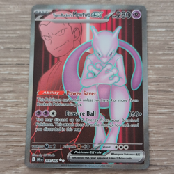 The Pokemon Company Pokemon TCG Team Rocket's Mewtwo EX 213/182 Holo Ultra Rare - Image 1