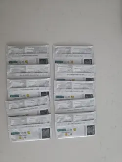 Round 1 One Piece Trading Card Promo (English) Sealed 10 Packs. In Hand. - Image 2