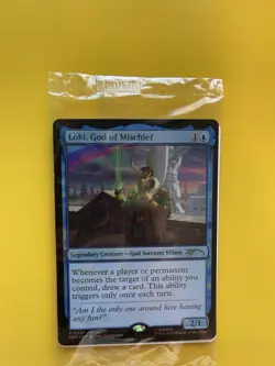 Magic The Gathering - Loki, God Of Mischief Holo Promo Card Sealed SDCC 2026 - Image 5