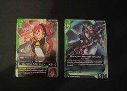 Gundam Aerial Rebuild & Suletta Mercury GD04 Promo Cards SEALED Release Event - Image 1