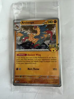 Pokemon Archeops Promo Card 051/068 Field Museum Chicago Sealed Fossil Fast Ship - Image 1