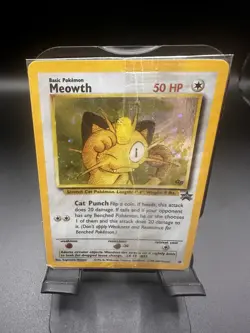 Meowth GB Promo #10 WOTC Black Star Holo Pokemon Card SEALED Unopened Vintage - Image 3