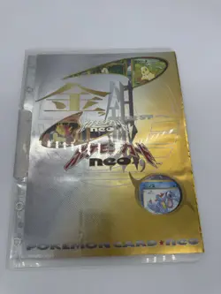Pokemon Card Neo Premium File Sealed 2000 Japanese Gold Silver Promo Not Booster - Image 3