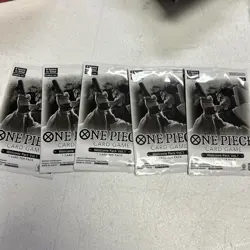 Welcome Pack Vol.1 One Piece Promo Card Sealed English Lot Of 5 - Image 1