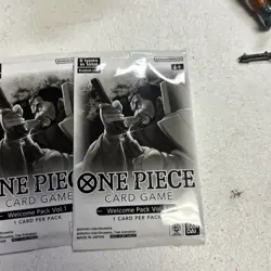 Welcome Pack Vol.1 One Piece Promo Card Sealed English Lot Of 5 - Image 2