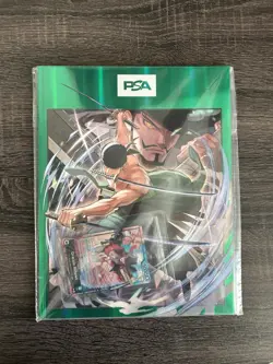 2026 PSA ONE PIECE Mihawk Promo Card W/ Magazine LIMITED VARIANT 066/100 SEALED - Image 1