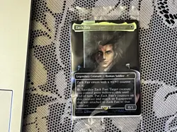 Sealed Zack Fair Magic the Gathering MTG Promo Card (FF7 Rebirth Bonus) English - Image 1
