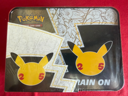 Pokemon Celebrations 25th Anniversary Collectors Chest Lunch Box Tin Sealed - Image 3