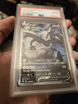PSA 10 Lugia V ALT ART 186/195 - Silver Tempest 2023 Pokemon EXTREMELY RAD CARD - Image 2