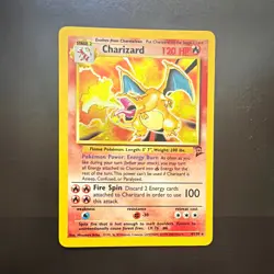 Pokemon TCG Charizard 004/130 Base Set 2 Holo Rare “Lightly Played” Vintage - Image 1