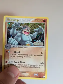 Machamp 9/92 EX Legend Maker Rare Holo - Pokemon Card TCG VTG - NM - Image 3