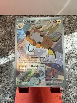 Pokemon TCG Raichu 2023 Paldea Evolved 211/193 Special Illustration Rare - Image 2