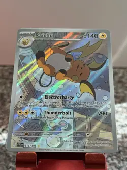 Pokemon TCG Raichu 2023 Paldea Evolved 211/193 Special Illustration Rare - Image 3