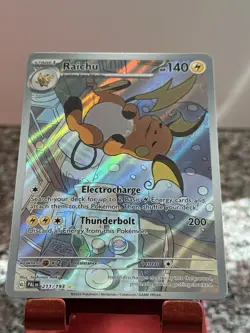 Pokemon TCG Raichu 2023 Paldea Evolved 211/193 Special Illustration Rare - Image 4