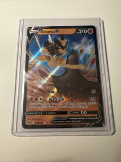 Pokemon TCG Kleavor V 087/189 Astral Radiance Ultra Rare Holo NM - Image 1