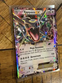 Pokemon TCG - XY Promo - Rayquaza EX (Shiny) XY69- Holo Rare MP - Image 4