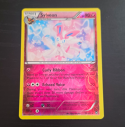 The Pokemon Company Pokemon TCG Sylveon 72/111 XY Furious Fists Rev Holo Rare - Image 1