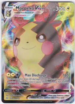 Pokemon TCG Morpeko VMAX Shining Fates 038/072 Holo Ultra Rare - Image 1
