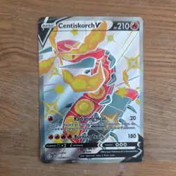 Pokemon TCG Centiskorch v Shining Fates SV108/SV122 Holo Shiny Holo Rare - Image 1