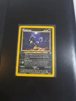 Pokemon TCG Neo Genesis Murkrow 24/111 Rare Non-holo - Image 1