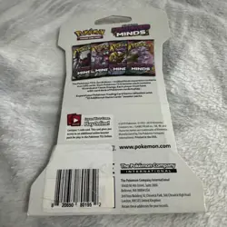 2019 Pokemon Sun & Moon Unified Minds Sleeved Booster Blister Pack Deoxys Espeon - Image 2