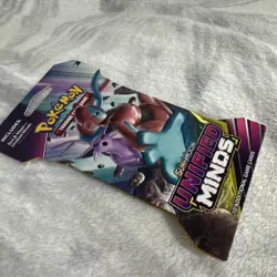 2019 Pokemon Sun & Moon Unified Minds Sleeved Booster Blister Pack Deoxys Espeon - Image 3