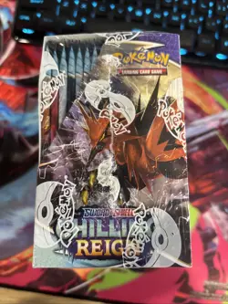 Chilling Reign Booster Box Sword and Shield SWSH Sealed Pokemon Card - Image 2