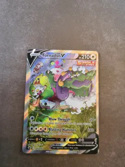 Pokemon TCG Tornadus v Chilling Reign Alternative Art Card 185/198 Ultra Rare - Image 1