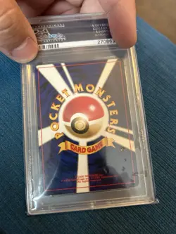 Pokemon 2001 Japanese Promo #150 G.R. Mewtwo Game Boy Holo PSA 8 - Image 3