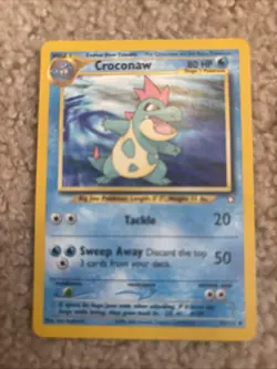 Pokemon TCG Croconaw Neo Genesis 32/111 Unlimited Uncommon - Image 1