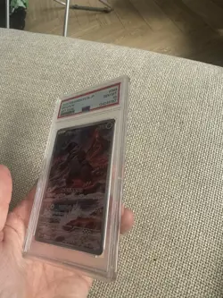 PSA 10 Groudon AR Art Rare 069/062 Raising Surf SV3a Japanese Pokemon Card Game - Image 3