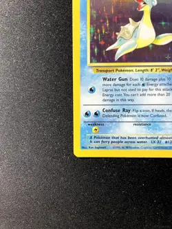 LAPRAS 10/62 RARE FOSSIL POKEMON UNLIMITED HOLO LIGHTLY PLAYED+ - Image 4