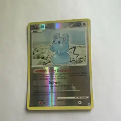 Pokemon TCG Azurill 69/130 Diamond & Pearl Reverse Holo Common 40 HP Eng 2007 - Image 1