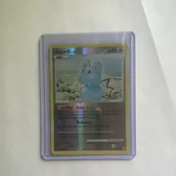 Pokemon TCG Azurill 69/130 Diamond & Pearl Reverse Holo Common 40 HP Eng 2007 - Image 4