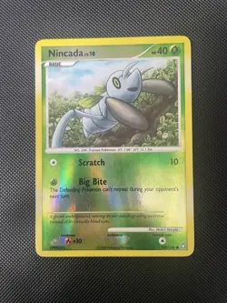 Pokemon TCG - Nincada - Legends Awakened - 108/146 - Reverse Holo Rare - LP - Image 1