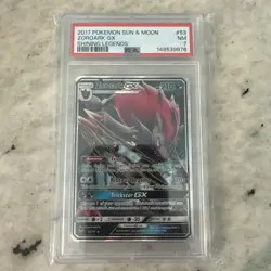 2017 POKEMON SUN & MOON SHINING LEGENDS #53 ZOROARK GX PSA 7 - Image 1