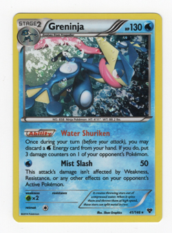 2014 Pokemon TCG Greninja 41/146 Holo Rare XY Base Set LP - Image 1