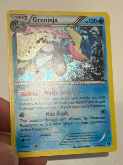 2014 Pokemon TCG Greninja 41/146 Holo Rare XY Base Set LP - Image 3