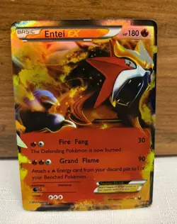 Entei EX 13/108 - Dark Explorers Ultra Rare Holo - Pokemon TCG - Near Mint - Image 1