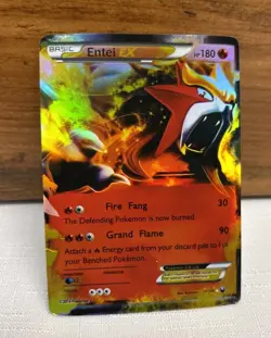 Entei EX 13/108 - Dark Explorers Ultra Rare Holo - Pokemon TCG - Near Mint - Image 2