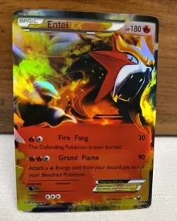 Entei EX 13/108 - Dark Explorers Ultra Rare Holo - Pokemon TCG - Near Mint - Image 3