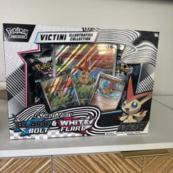 Unova Victini Black & White Scarlet & Violet Pokemon TCG Illustration Collection - Image 1