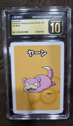 Pokemon Slowpoke Promo Regular Old Maid 2019 Japanese CGC Pristine 10 Graded - Image 1